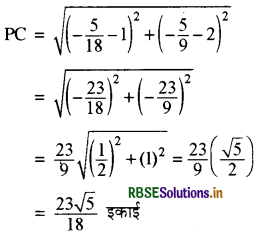 RBSE Solutions for Class 11 Maths Chapter 10 सरल रेखाएँ विविध प्रश्नावली 12