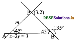 RBSE Solutions for Class 11 Maths Chapter 10 सरल रेखाएँ विविध प्रश्नावली 7