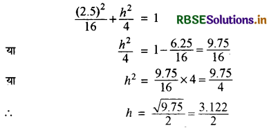 RBSE Solutions for Class 11 Maths Chapter 11 शंकु परिच्छेद विविध प्रश्नावली 7