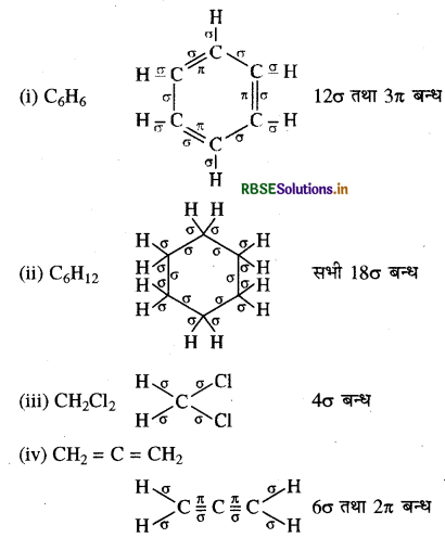 RBSE Solutions for Class 11 Chemistry Chapter 12 कार्बनिक रसायन  कुछ आधारभूत सिद्धांत तथा तकनीकें 2