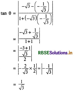 RBSE Solutions for Class 11 Maths Chapter 10 सरल रेखाएँ Ex 10.3 10