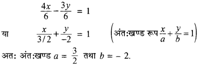 RBSE Solutions for Class 11 Maths Chapter 10 सरल रेखाएँ Ex 10.3 2