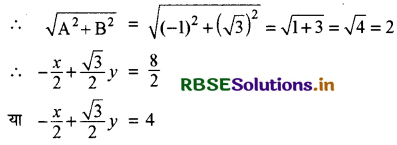 RBSE Solutions for Class 11 Maths Chapter 10 सरल रेखाएँ Ex 10.3 4
