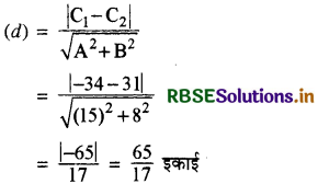 RBSE Solutions for Class 11 Maths Chapter 10 सरल रेखाएँ Ex 10.3 8 