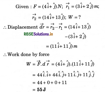 RBSE Class 11 Physics Important Questions Chapter 6 Work, Energy and Power 15