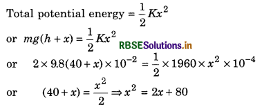 RBSE Class 11 Physics Important Questions Chapter 6 Work, Energy and Power 53