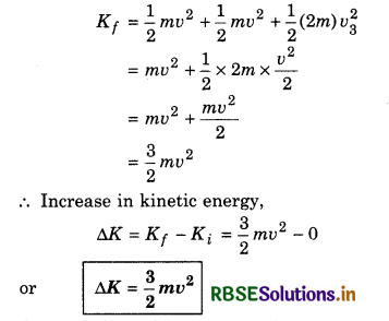 RBSE Class 11 Physics Important Questions Chapter 6 Work, Energy and Power 76