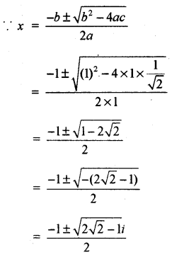RBSE Solutions for Class 11 Maths Chapter 5 सम्मिश्र संख्याएँ और द्विघातीय समीकरण Ex 5.3 8