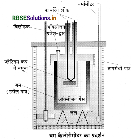 RBSE Class 11 Chemistry Important Questions Chapter 6 ऊष्मागतिकी 1