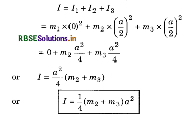 RBSE Class 11 Physics Important Questions Chapter 7 System of Particles and Rotational Motion 18