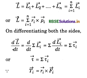 RBSE Class 11 Physics Important Questions Chapter 7 System of Particles and Rotational Motion 20