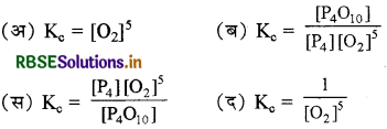 RBSE Class 11 Chemistry Important Questions Chapter 7 साम्यावस्था 6