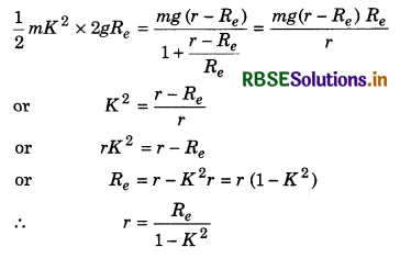 RBSE Class 11 Physics Important Questions Chapter 8 Gravitation 27