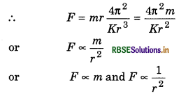 RBSE Class 11 Physics Important Questions Chapter 8 Gravitation 36