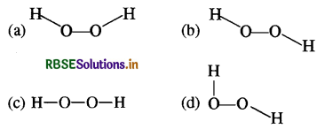 RBSE Class 11 Chemistry Important Questions Chapter 9 हाइड्रोजन 10