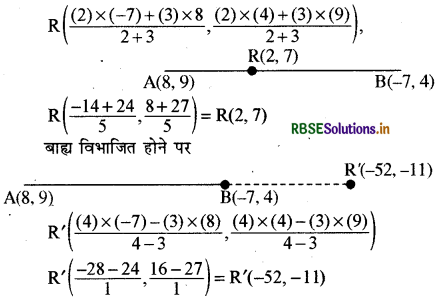 RBSE Class 11 Maths Notes Chapter 10 सरल रेखाएँ 2