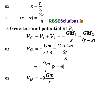 RBSE Class 11 Physics Important Questions Chapter 8 Gravitation 105