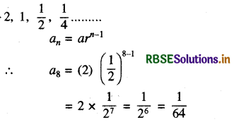 RBSE Class 11 Maths Important Questions Chapter 9 अनुक्रम तथा श्रेणी 2
