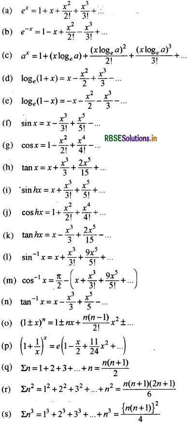 RBSE Class 11 Maths Notes Chapter 13 सीमा और अवकलज 7