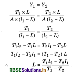 RBSE Class 11 Physics Important Questions Chapter 9 Mechanical Properties of Solids 15