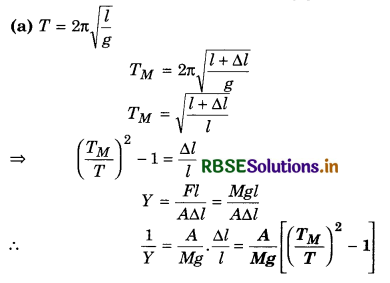 RBSE Class 11 Physics Important Questions Chapter 9 Mechanical Properties of Solids 21