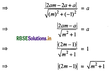 RBSE Class 11 Maths Important Questions Chapter 10 सरल रेखाएँ 13
