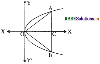 RBSE Class 11 Maths Important Questions Chapter 11 शंकु परिच्छेद 3
