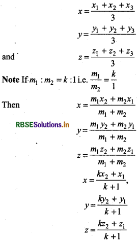 RBSE Class 11 Maths Notes Chapter 12 Introduction to three Dimensional Geometry 12