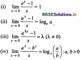 RBSE Class 11 Maths Notes Chapter 13 Limits and Derivatives 14