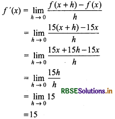 RBSE Class 11 Maths Notes Chapter 13 Limits and Derivatives 26