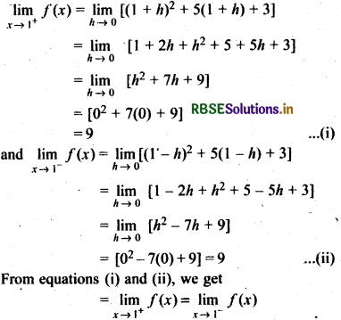 RBSE Class 11 Maths Notes Chapter 13 Limits and Derivatives 6