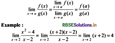 RBSE Class 11 Maths Notes Chapter 13 Limits and Derivatives 9