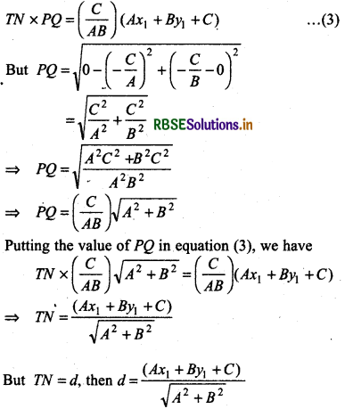 RBSE Class 11 Maths Notes Chapter 10 Straight Lines 27
