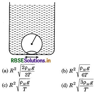 RBSE Class 11 Physics Important Questions Chapter 10 Mechanical Properties of Fluids 51