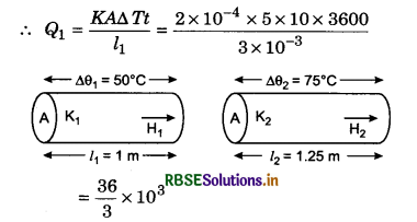 RBSE Class 11 Physics Important Questions Chapter 11 Thermal Properties of Matter 40
