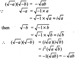 RBSE Class 11 Maths Notes Chapter 5 Complex Numbers and Quadratic Equations 1