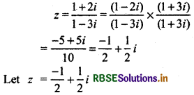 RBSE Class 11 Maths Notes Chapter 5 Complex Numbers and Quadratic Equations 18