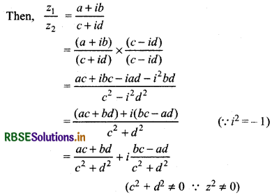 RBSE Class 11 Maths Notes Chapter 5 Complex Numbers and Quadratic Equations 3
