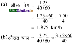 RBSE Solutions for Class 11 Physics Chapter 3 सरल रेखा में गति 14
