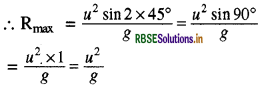 RBSE Solutions for Class 11 Physics Chapter 4 समतल में गति 23
