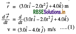 RBSE Solutions for Class 11 Physics Chapter 4 समतल में गति 25