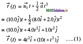 RBSE Solutions for Class 11 Physics Chapter 4 समतल में गति 28