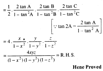 RBSE Class 11 Maths Important Questions Chapter 3 Trigonometric Functions 15