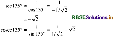 RBSE Class 11 Maths Important Questions Chapter 3 Trigonometric Functions 9