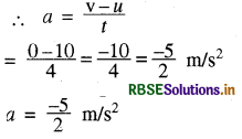 RBSE Solutions for Class 11 Physics Chapter 5 गति के नियम 2
