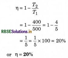 RBSE Class 11 Physics Important Questions Chapter 12 Thermodynamics 38