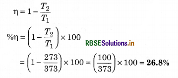 RBSE Class 11 Physics Important Questions Chapter 12 Thermodynamics 55