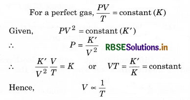 RBSE Class 11 Physics Important Questions Chapter 12 Thermodynamics 6