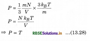 RBSE Class 11 Physics Important Questions Chapter 13 Kinetic Theory 21