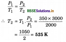 RBSE Class 11 Physics Important Questions Chapter 13 Kinetic Theory 46